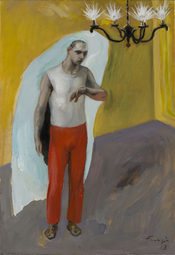 Lino Frongia: 2013, olio su tela, , 38x55, 