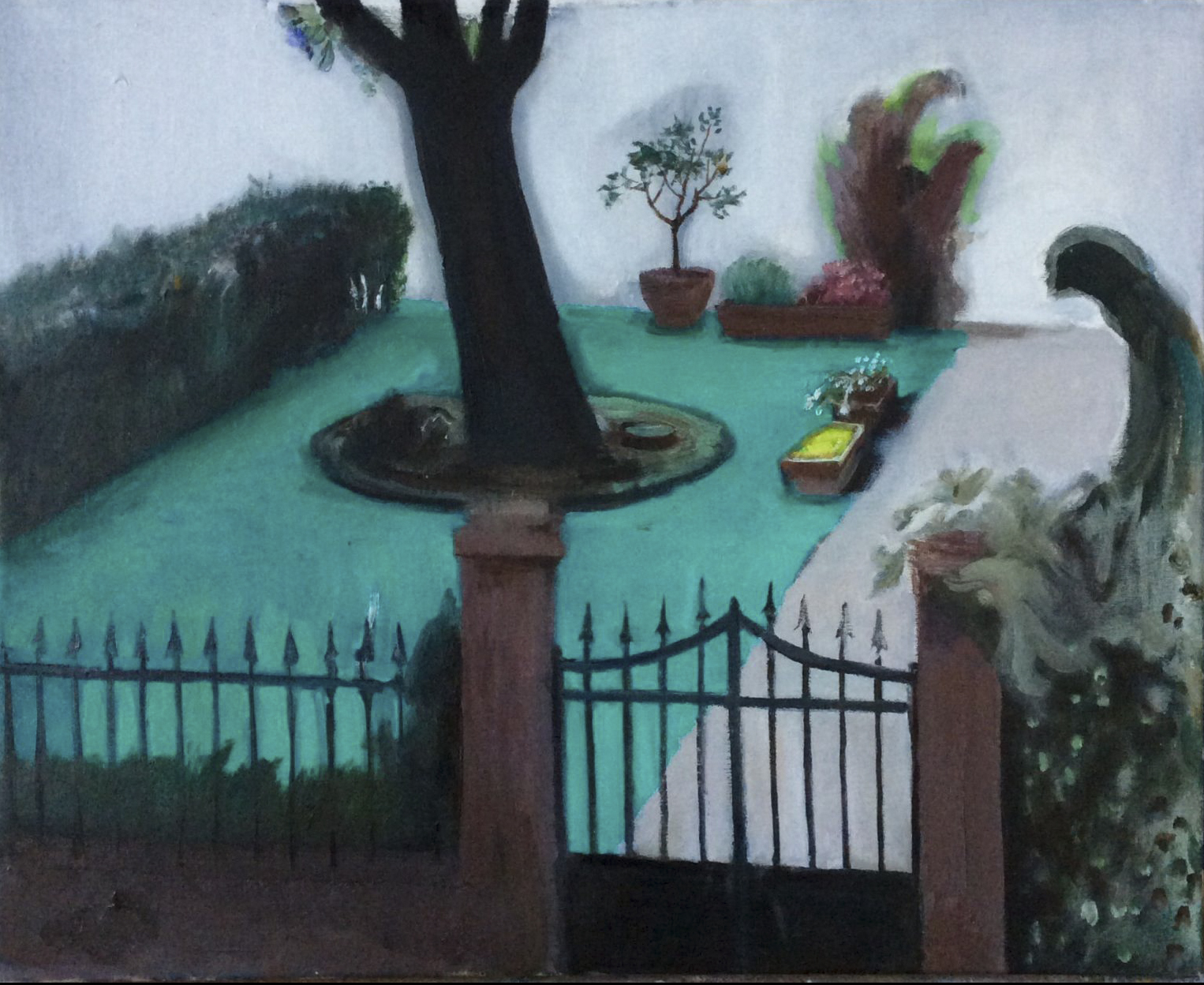 Lino Frongia: Paesaggio scarno, 2016, -, , 43x35, 