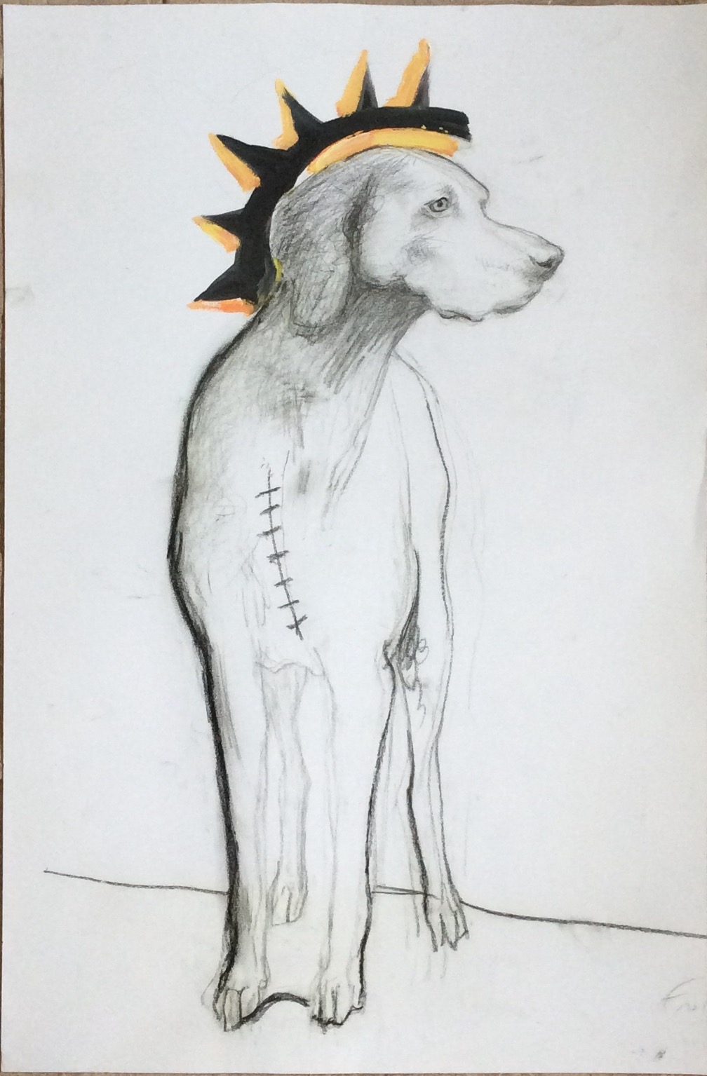 Lino Frongia: Disegno, 2016, -, , 42x64, 