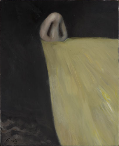 Lino Frongia: In memoria, 2010, olio su tela, , 74x90cm, 