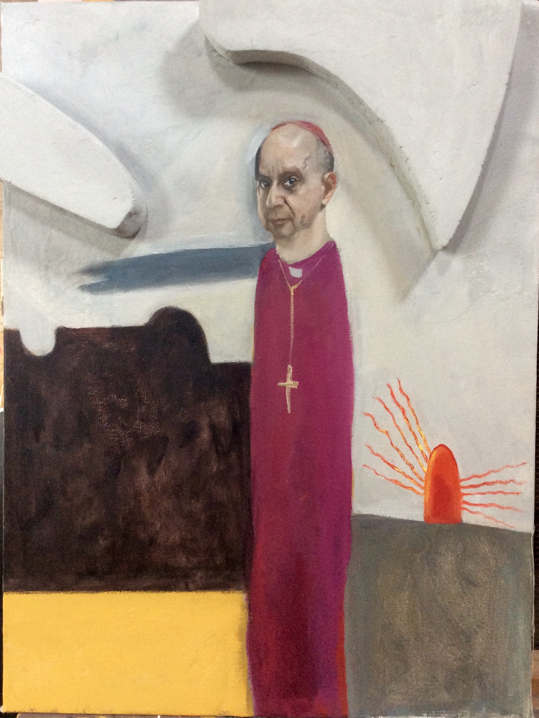 Lino Frongia: RItratto, 2014, -, , 45x60x3, 