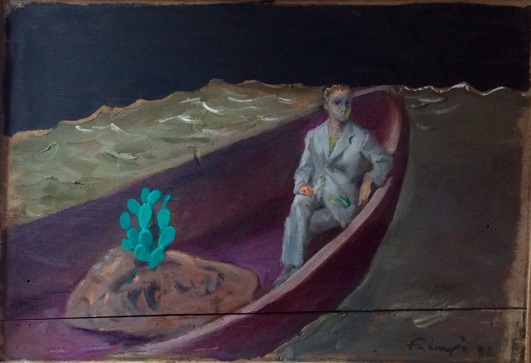 Lino Frongia: Senza Titolo, 1992, -, , 34x23, 