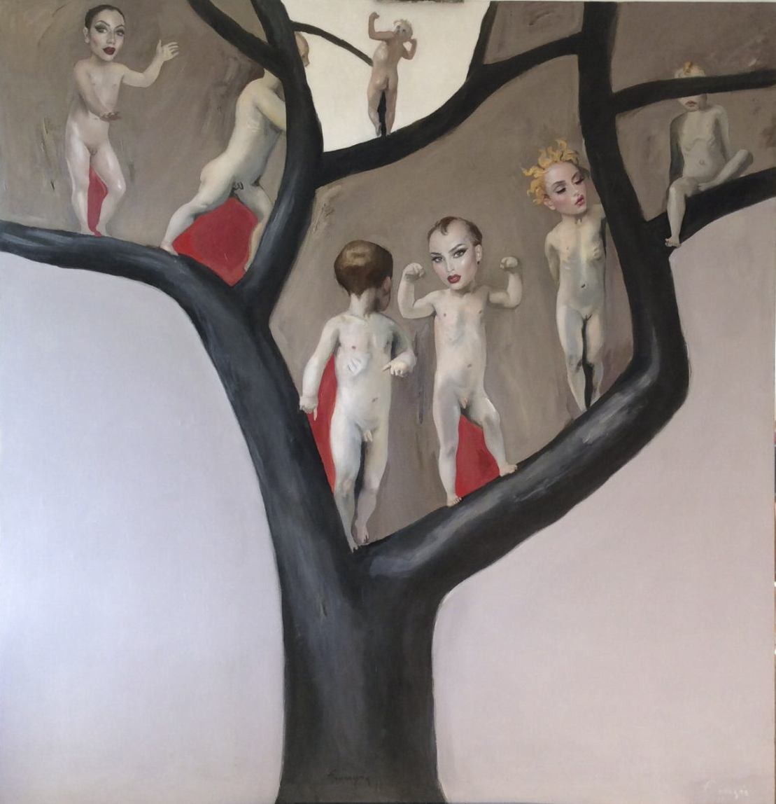 Lino Frongia: Senza Titolo, 2011, -, , 140x150, 